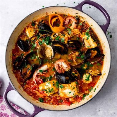 Bouillabaisse: A Hearty and Aromatic Seafood Stew that Will Transport You Straight to the Sunny Coast of Marseille!